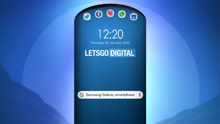Estará a Samsung a preparar um smartphone arredondado com 3 ecrãs? 1