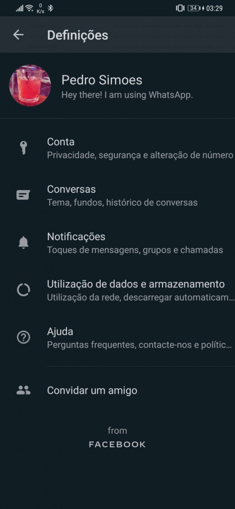 WhatsApp notificações configurações alertas mensagens