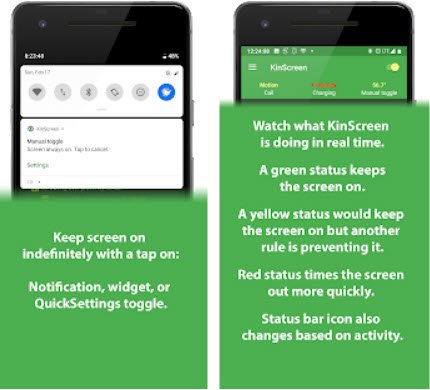 KinScreen, controle completamente o comportamento da tela no Android 3