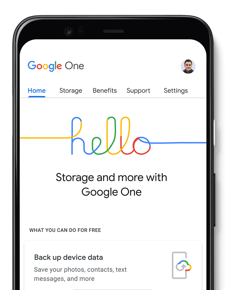 O Google apresenta o backup automático de smartphones Android. 15 GB de espaço grátis 3