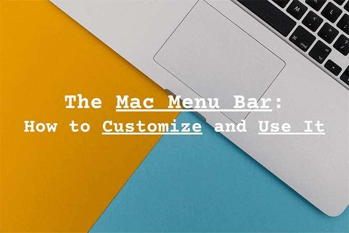 A barra de menus do Mac: como personalizar e usar