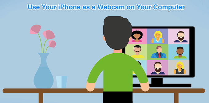 Como usar seu iPhone como uma webcam em um PC / Mac