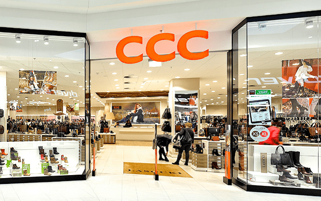 O Grupo CCC graças ao e-commerce sem queda nas receitas, rentabilidade pior devido às vendas