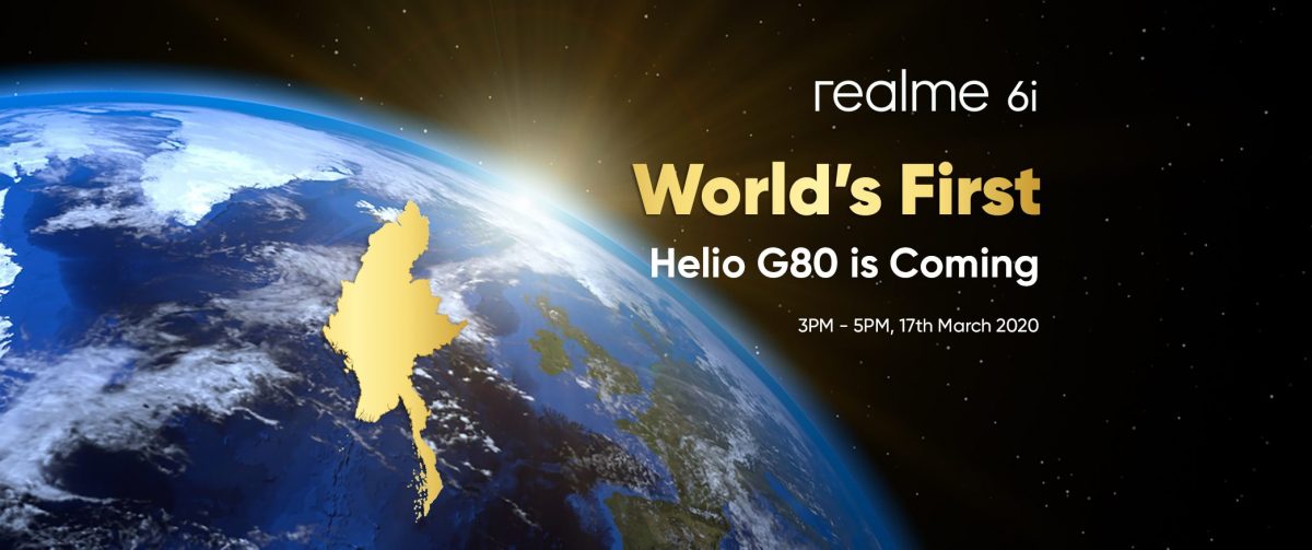 Realme 6i será o primeiro smartphone com MediaTek Helio G80 2