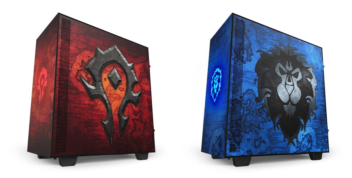 Um verdadeiro mimo para os fãs de World of Warcraft - caixas NZXT H510 nas cores da Alliance e Horde estão disponíveis para venda 2