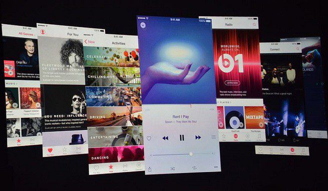 48 por cento os usuários optaram por não Apple Música? Apple ele nega: os números são exagerados 1