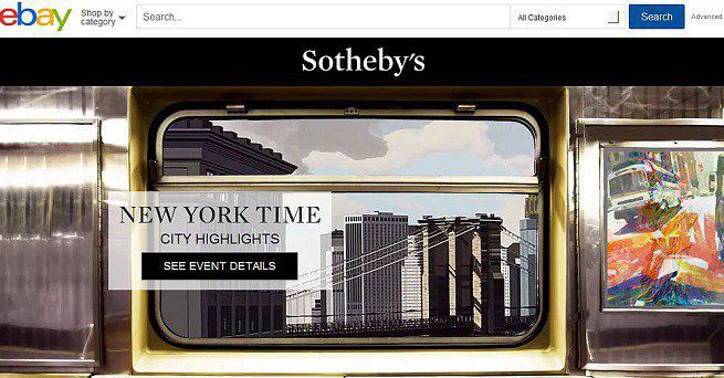 eBay e Sotheby's realizarão leilões online em conjunto