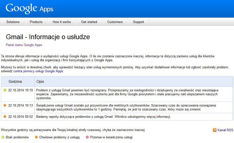 Falha no Google cortou usuários do Gmail e Google+ 3